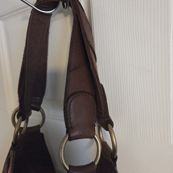 Multicolor Patchwork Shoulder Bag - Picture 4 of 9